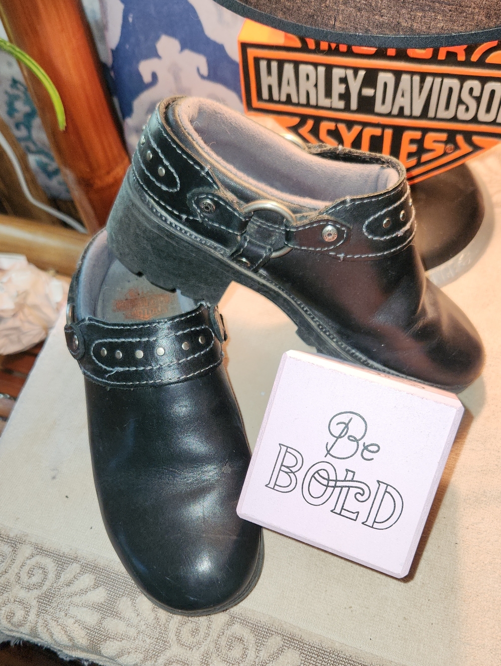 Ladies Harley-Davison Mules